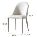 ダイニングセット（テーブル160×90×75cm＋チェア4脚） - Image 6