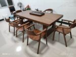 【無垢材ダイニングセット】PORTALE｜レクタングルテーブル＋チェア｜4人掛け／6人掛け｜完全受注製作 - Image 7
