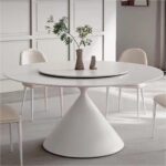 ダイニングセット（テーブル120+70×75cm＋チェア4脚） - Image 9
