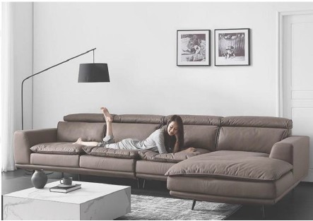 ScreenHunter 3372 【コーナーソファ】ANGOLO|ファブリック|378×186cm|ステンレス脚|ハーフレザーアップグレード対応|完全受注製作 - Image 1