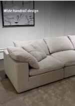 NUVOLA SOFFICE（ヌヴォラ・ソッフィチェ）— フランネルクラウドモジュラーソファ 130cm〜300cm - Image 2