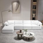NUVOLA SOFFICE（ヌヴォラ・ソッフィチェ）— フランネルクラウドモジュラーソファ 130cm〜300cm - Image 3