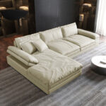 【高級輸入家具】MAREA マレーア イタリアンモダン L字ソファ ワイドシェーズロング 300/320/350cm 5〜6人掛け オーダーメイド セミオーダー 輸入ソファ ラグジュアリー - Image 5