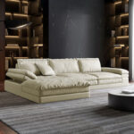 【高級輸入家具】MAREA マレーア イタリアンモダン L字ソファ ワイドシェーズロング 300/320/350cm 5〜6人掛け オーダーメイド セミオーダー 輸入ソファ ラグジュアリー - Image 4