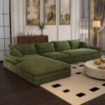 【高級輸入家具】MAREA マレーア イタリアンモダン L字ソファ ワイドシェーズロング 300/320/350cm 5〜6人掛け オーダーメイド セミオーダー 輸入ソファ ラグジュアリー - Image 3