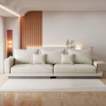 MENSOLA（メンソーラ）ソファ｜イタリアンモダン｜サイドラック付きデザイン｜200cm/240cm/280cm/300cm - Image 2