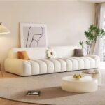 STRISCIA（ストリッシャ）— バーティカルチャンネルスクラッチレザーソファ 180cm〜320cm - Image 2